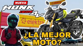 HERO HUNK 160 4v DORADA primeras impresiones Por beiker [upl. by Ojillek431]