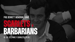 Derek Quinnell Interview Phil Bennett The Barbarians amp That Try  Scarlets Rugby [upl. by Elleirua]