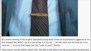 Has Ken Miller Refuted Irreducible Complexity with a Tie Clip [upl. by Ul]