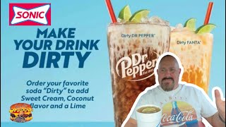 Sonic Dirty Soda Dr Pepper ReviewFood Review [upl. by Linea]