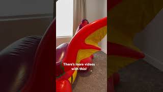 Inflatable dragon BIG inflatable [upl. by Hcab]