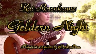 Gothic 3  Geldern Night Kai Rosenkranz cover  Played in 1 guitar  tabs [upl. by Settera547]