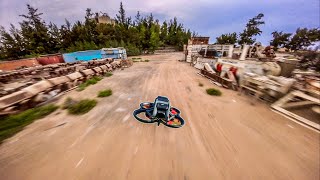 DJI Avata FPV Freestyle Cruise Beton Werk Trashyard Gran Canaria [upl. by Aticilef]