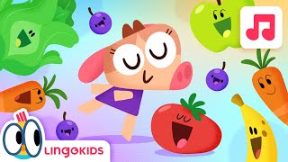 FRUITS and VEGETABLES Song for Kids 🍌🍅🥬 Song for Kids  Lingokids [upl. by Rafaellle]