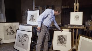 A Look at Lucian Freud’s Etchings with David Dawson [upl. by Elleved]