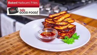 EASY Oven Halloumi Fries  LOW CARB and Super SATISFYING [upl. by Ityak10]