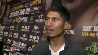 Mikey Garcia quotI was gone for 2 amp a half yearsNow Im here amp its time to take overquot [upl. by Troc251]