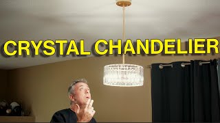 Best Chandelier for Dining Room  Installation and Chandelier Demo [upl. by Maddock]