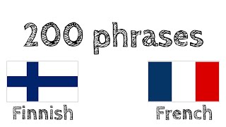 200 phrases  Finnois  Français [upl. by Krucik375]