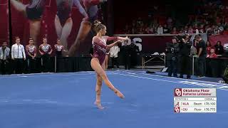 Kat Levasseur 9925 Floor Oklahoma vs Alabama 31724 [upl. by Charry228]