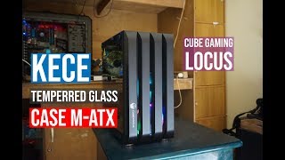 Cube Gaming Locus review  saingan Varde dan Vred 2 nih buat casing MATX [upl. by Nicolette593]