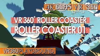 VR 360˚ Roller Coaster [upl. by Lukas934]