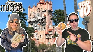 Top 10 BEST Hollywood Studios Snacks for 2024  Walt Disney World [upl. by Marc]