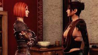 Morrigan amp Leliana Catfight  Dragon Age Origins [upl. by Neelrac]