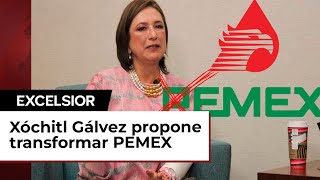 El plan de Xóchitl Gálvez para transformar a PEMEX en Emex [upl. by Hsina]