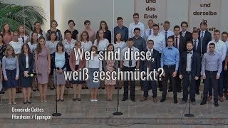 Wer sind diese weiß geschmückt [upl. by Ellehcram]