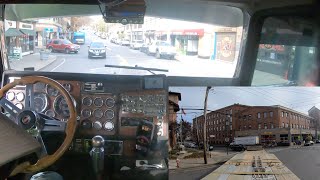 Shutting Down Intersections In NYC In A KW W900 [upl. by Aniger490]