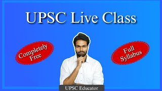 UPSC Live class Announcement தமிழ்  Completely free upsctamil upscpreparationintamil upscclass [upl. by Jori]