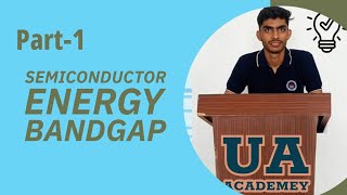 introduction semiconductor energy band gap in solid by chotu [upl. by Reiniar]