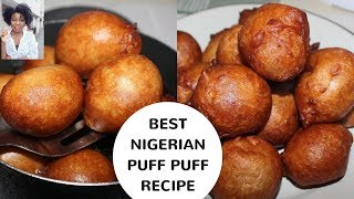 BEST NIGERIAN PUFF PUFF RECIPE  Kenny Olapade [upl. by The]