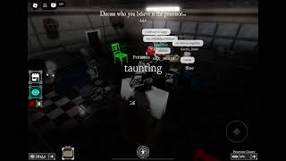 Possessor  Roblox Possessor Very Short Montage  ExploiterHacker  in my game [upl. by Drus405]