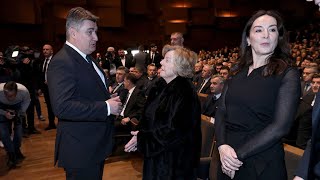 Milanović i Plenković izrazili sućut udovici i obitelji Ćire Blaževića [upl. by Danaher72]