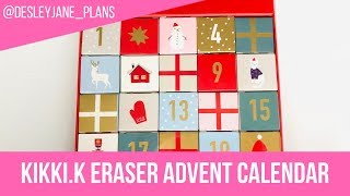 kikkiK Eraser Advent Calendar  Day 17 [upl. by Baudelaire878]