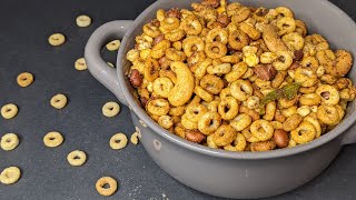 Healthy Cereal Chivda Recipe  Cheerios Chivda in 10 minutes  healthy non deep fried snack [upl. by Quentin124]