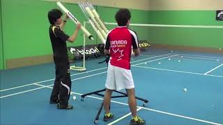 SPORTSMASH  Badminton Machine Training  indonesia mesti punya banyak nih [upl. by Saxena]