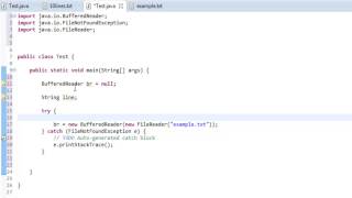 Java  IO  BufferedReader [upl. by Volpe]