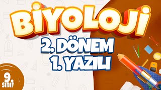 9 Sınıf 2 Dönem 1 Yazılı Hazırlık  Biyoloji [upl. by Silrak617]