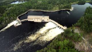 Water Flow at Norman Dam [upl. by Purdum475]