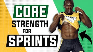 Top 5 Core Strength Exercises For Sprinting [upl. by Yelbmik761]