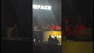 Blue face falls off stage😂 [upl. by Romeu854]