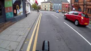 Casually using a 1929 Velocette KTT racing special on the road POV ride [upl. by Narad]