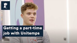 Getting a parttime job with Unitemps [upl. by Yrellam]