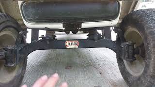 HONEST review of the Drop Axle Lift Kit for EZGO Carts [upl. by Perrin]