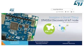 vd 2017 Getting started with STM32L475 Discovery kit for IoT Node [upl. by Oderfigis]