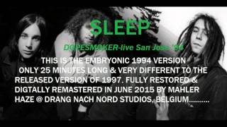 SLEEP quotDopesmokerquot live 1994early version REMASTERED RARE [upl. by Towland]