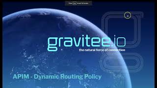 Graviteeio  Policies  Dynamic Routing Policy [upl. by Olnee]