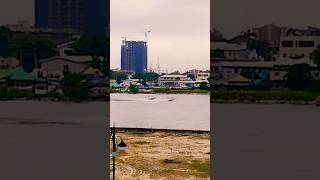 LekkiVI waterfront speedboat scene travel adventure shorts speedboat [upl. by Eekaz]