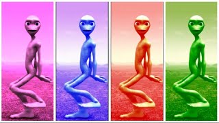 Green Alien Dance  El Chombo Dame Tu Cosita feat [upl. by Alihet]