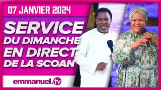 SERVICE DU DIMANCHE DE LA SCOAN 070124  Emmanuel TV en Direct en Français [upl. by Iow34]