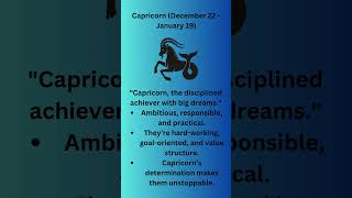 Capricorn Personality Traits astroshastra shortsfeed zodiac sunsign capricorn [upl. by Light]