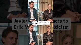 Javier Bardem says Erik Menendez’s criticism of “Monsters” is “absolutely LEGITIMATE” shorts [upl. by Kurzawa]