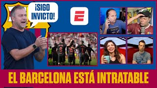 ¡INDETENIBLES FC BARCELONA goleó al GIRONA y sigue invicto Ahora viene la CHAMPIONS  Exclusivos [upl. by Yenruoc]