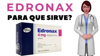 EDRONAX que es y para que sirve edronax como tomar edronax 4 mg tablet [upl. by Jarlath]