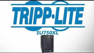 Tripp Lite SU750XL UPS System [upl. by Ellehcsar908]