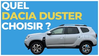 Dacia Duster  lequel choisir  Motorisation finitions dimensions couleurs [upl. by Anipsed]