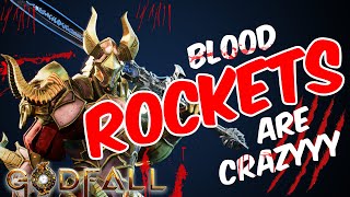 Kill without ATTACKING Godfall Bulwark Blood Rockets Build  Sword of Courage Spotlight [upl. by Mintz600]